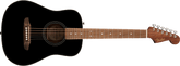 Guitarra Acustica Fender Ca Std Redondo Mini Wb Ib Blk 0974101106