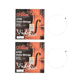Primeras cuerdas Mi para violín 3/4 y 4/4 Alice A705-1, paquete de 2