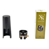 Abrazadera Boquilla Saxo Tenor Cuero Tapaboquilla Xs Glt71