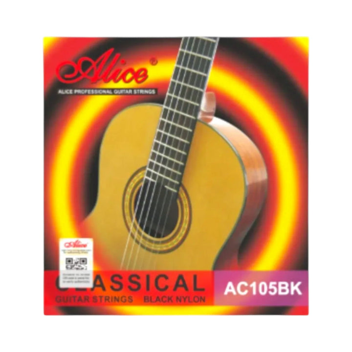 Encordado para guitarra clásica Alice AC105BK tensión alta