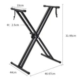 Soporte para teclado doble X Proartes Plus PAP232