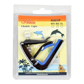 Capo Capotraste Ukelele Ukulele Alice A007p/bk Soprano Tenor