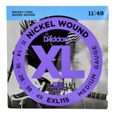 Encordado Guitarra Electrica Daddario Exl115 11-49 D Addario