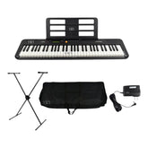 Teclado Casio Ct-s200 Bk + Base + Estuche Lona + Adaptador 110v