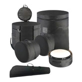 Set Estuches Bateria Acustica Semiduro + Estuche Platillos