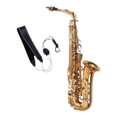 Correa Cuello Acolchado Ajustable Para Saxofon Alto Tenor