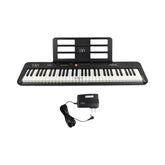 Teclado Casio Casiotone CT-S200BK con adaptador de 220 V