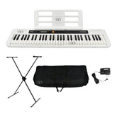 Teclado Casio Ct-s200 We + Base + Estuche Lona + Adaptador 110v