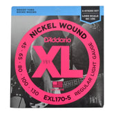 Encordado Bajo 5 Cuerdas D'addario Exl170-5 45-130