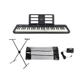 Teclado Casio Casiotone CT-S300 con base, forro y adaptador