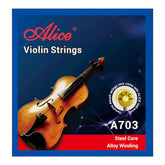 Encordado Set De Cuerdas Para Violin 4/4 Alice A703