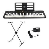 Teclado Casio Ct-s200 Bk + Base + Adaptador Organeta 110/220v