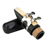 Boquilla Para Clarinete Sib + Abrazadera + Tapa Boquilla