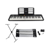 Teclado Casio Casiotone CT-S200BK con base, forro y adaptador de 110/220 V