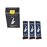 Cañas para saxofón alto Mib Vandoren SR213 dureza 3, paquete de 3