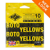 Encordado Rotosound R10 Guitarra Electrica Roto Yellows 10-46