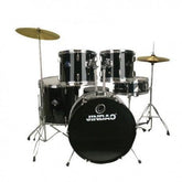 Bateria Atriles Negros Negra Jinbao Jbp1601a