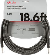 Cable Fender Twed 18.6ft 5.5m Negro 0990820068