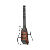 Guitarra eléctrica de viaje Donner HUSH-X EC6807 Sunburst — vista 1