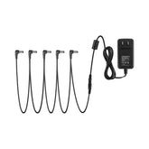 Adaptador de corriente para pedales Donner DPA-1 EC836 9 V con cadena de 5 vías — vista 1
