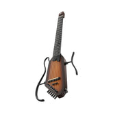 Guitarra electroacústica de cuerdas de nailon Donner HUSH-C EC7251 Sunburst — vista 1