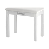 Banqueta para piano Donner DKB-10 EC6612 blanca — vista 1
