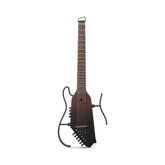 Guitarra electroacústica de viaje Donner HUSH-I Pro EC7515 Maillard Fade — vista 1
