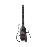 Guitarra eléctrica de viaje Donner HUSH-X Pro EC7484 Midnight Glow — vista 1