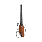 Guitarra electroacústica de viaje Donner HUSH-I EVO2 EC7488 natural — vista 1