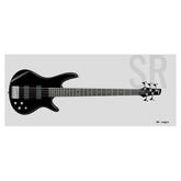 Bajo eléctrico de 5 cuerdas Ibanez GSR205-BK Activo — vista 1