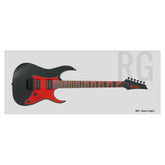 Guitarra eléctrica de 6 cuerdas Ibanez GRG131DX-BKF — vista 1