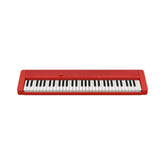 Teclado Casio CT-S1 RD + adaptador WU-BT10 — vista completa sobre fondo blanco