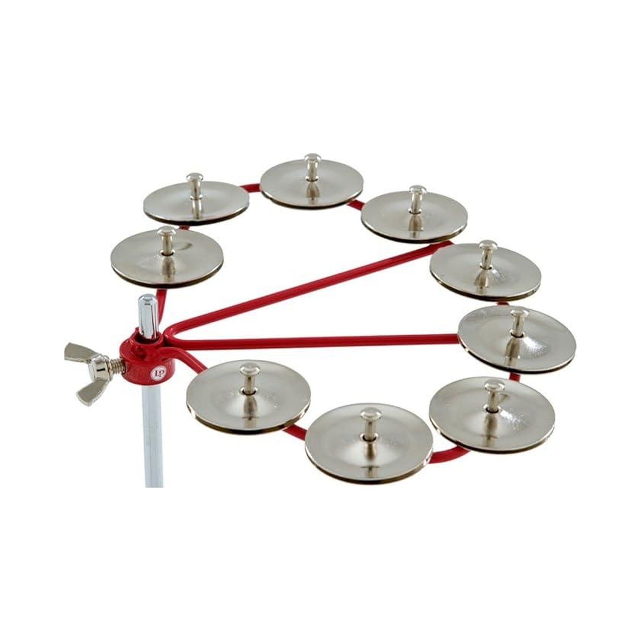 Pandereta para hi-hat LP LP191 Cyclops Jingle Ring de acero — vista 1