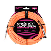 Cable Ernie Ball P06079 de 10 pies naranja neón