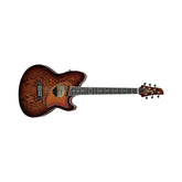 Guitarra Electroacustica Ibanez Tcm50-vbs Cuerdas Metalicas