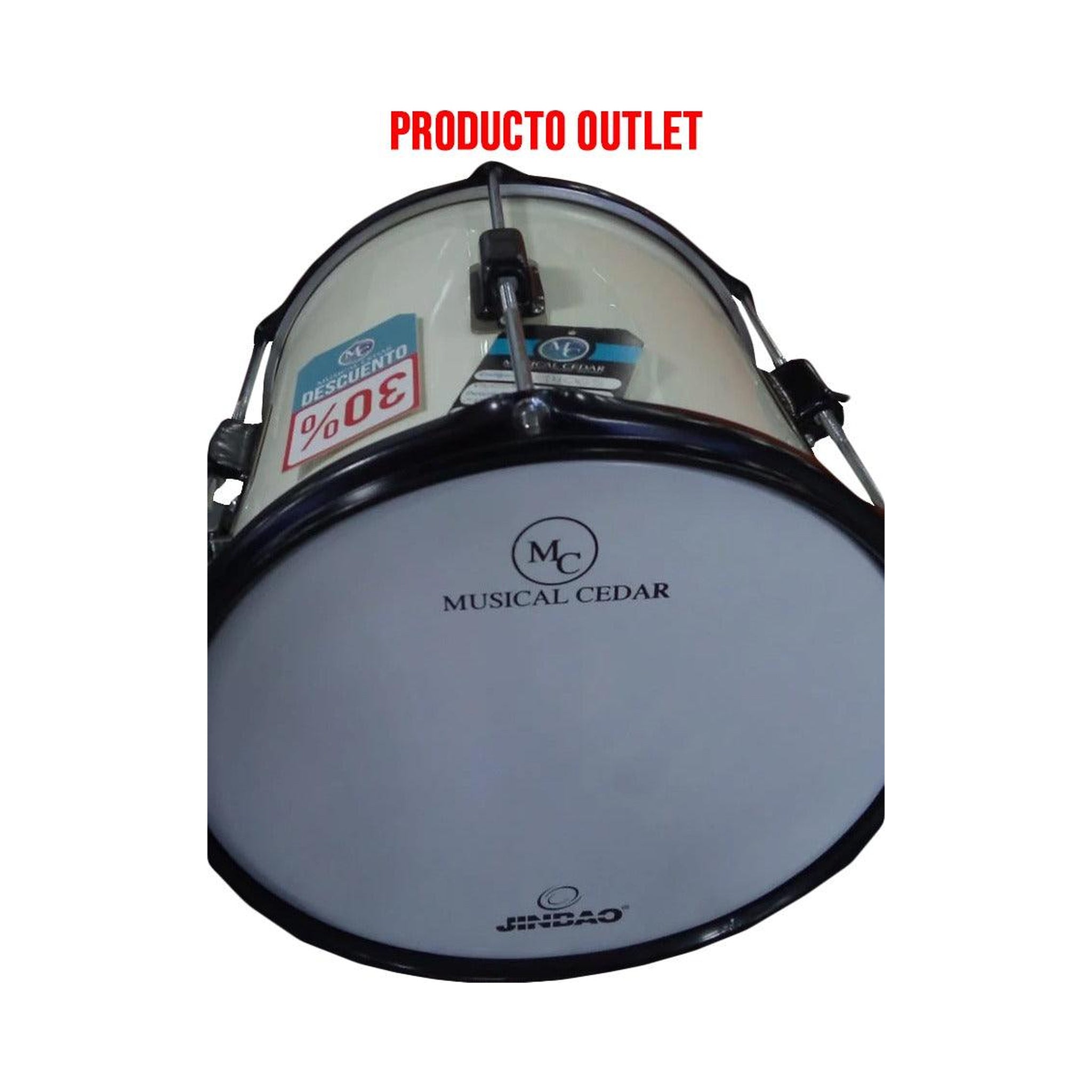 Redoblante de marcha PAP MCRD1210 con cargador — Outlet — imagen real del producto