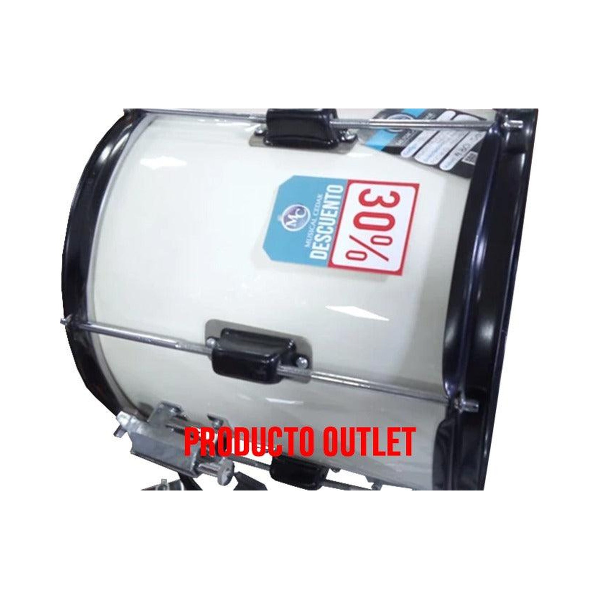 Redoblante de marcha PAP MCRD1210 con cargador — Outlet — imagen real del producto