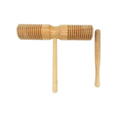 Güiro de madera de 2 tonos de 24 cm tipo bloque PAP — imagen 1
