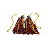 Borlas tricolor para bastón de mando de banda marcial, par PAP — imagen 1