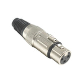Conector XLR hembra de 3 pines para micrófono PAP — imagen 1