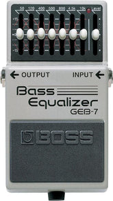 Pedal Boss Bajo Geb-7 Equalizer 7 Band