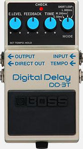 Pedal Boss Guitarra Electrica Dd-3t Digital Delay