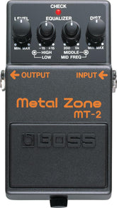 Pedal Boss Guitarra Electrica Mt-2 Metal Zone