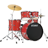 Bateria Tama Stagestar St52h4 Cds Rojo Caramelo+bases