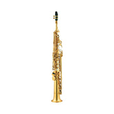 Saxofón soprano Jupiter JPS-747GL lacado con dos tudeles — vista 1