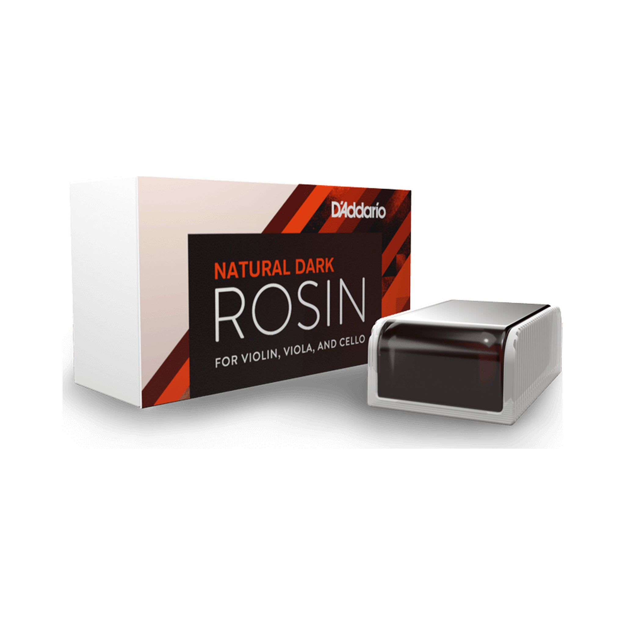 Resina para arco D’Addario Natural Rosin VR300 con soporte de agarre — vista 1