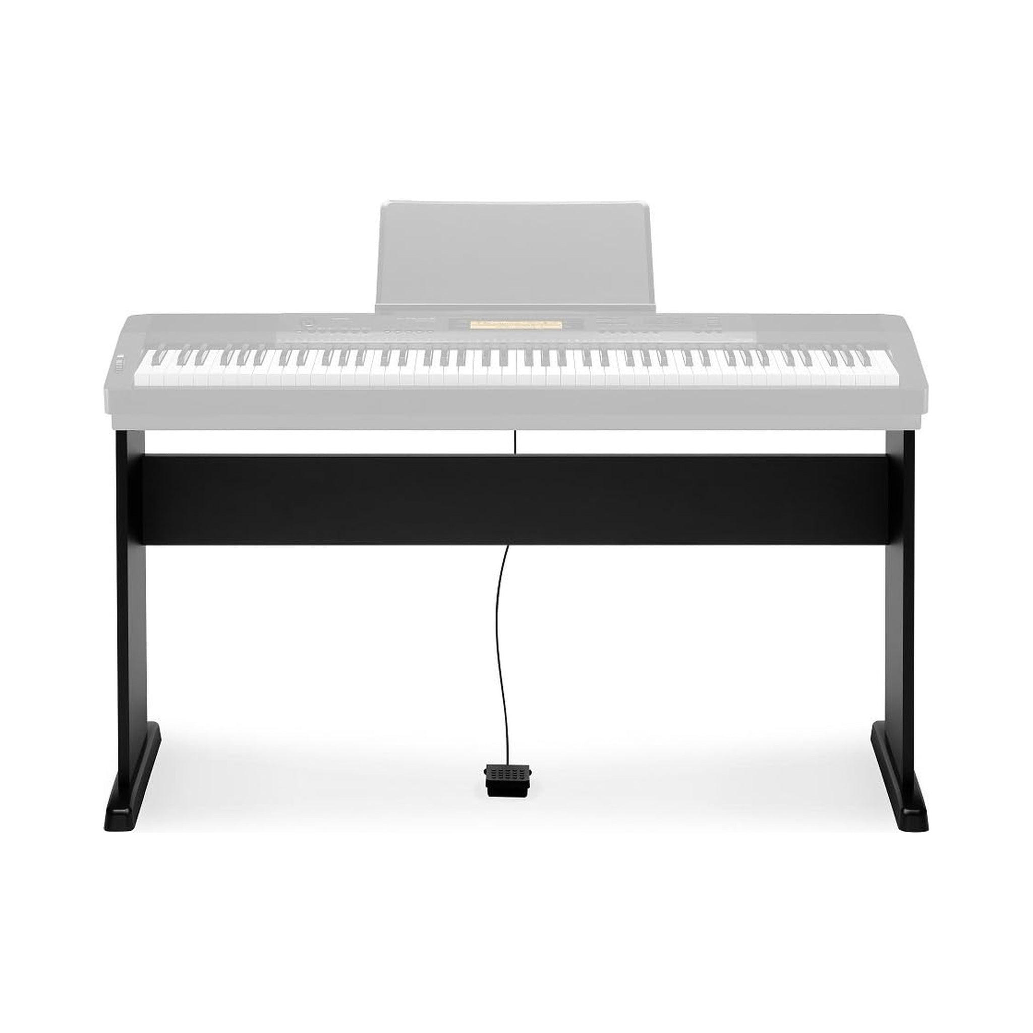 Soporte para piano digital Casio CS-44P negro — imagen real del producto