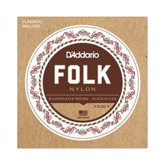 Encordado D’Addario Folk Nylon EJ32 con extremos de bola — vista 1