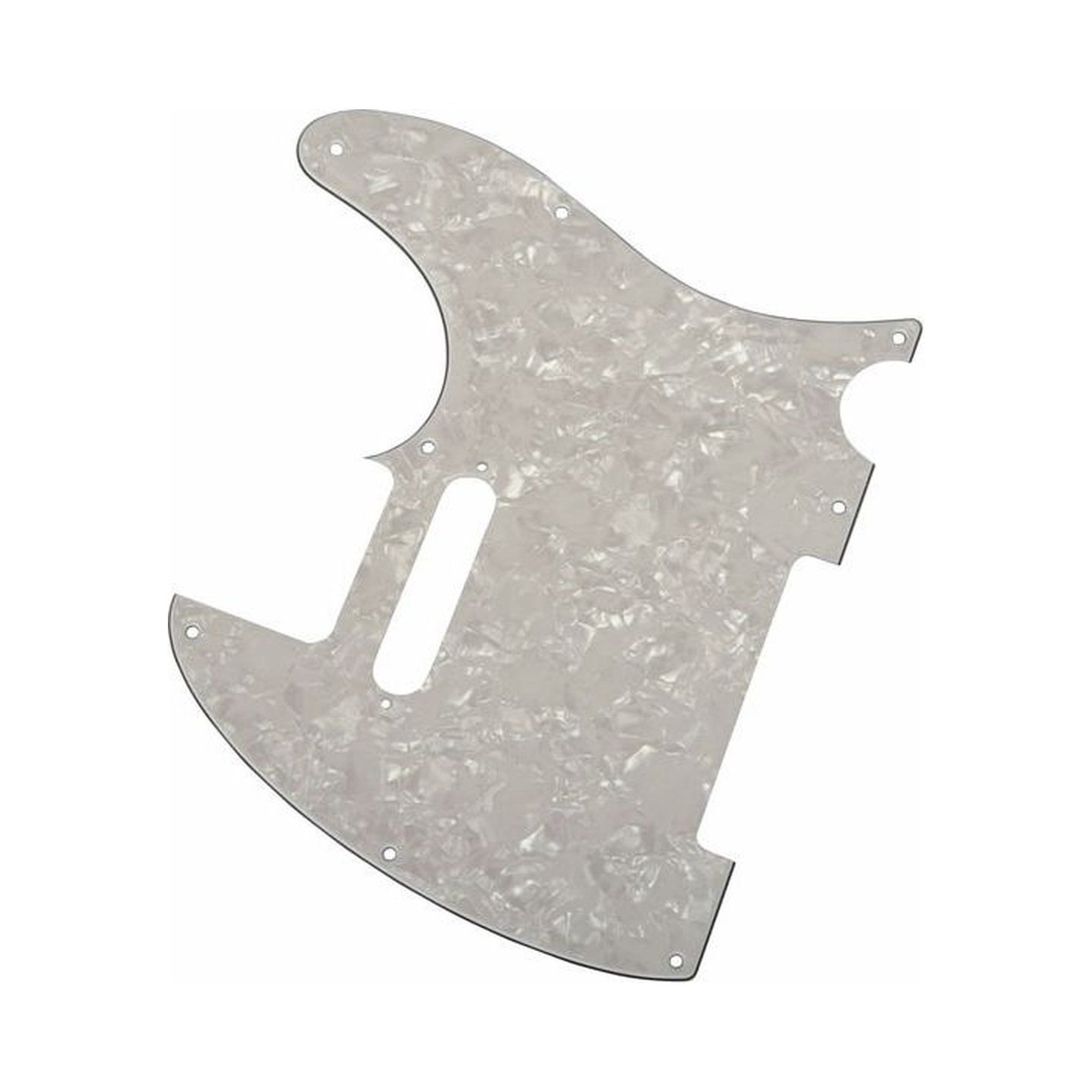 Golpeador para Telecaster Fender 0992150000 White Pearl de ocho orificios — vista 2