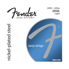 Encordado para banjo Fender 2255L Light de cinco cuerdas — imagen real del producto